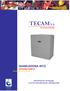 TECAM S.A. MANEJADORA 4FCX EXPANSION DIRECTA. Tecnología Ambiental. Manufacturera de Equipos para Aire Acondicionado y Refrigeración
