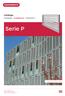 Serie P. Catálogo. Celosías > Gradpanel > Aluminio > Gradpanel Serie P 80, Correderas