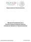 Manual de Procedimientos de la Dirección General de Defensa Colectiva y Contratos de Adhesión de Telecomunicaciones
