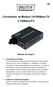 Convertidor de Medios 10/100Base-TX a 100Base-FX
