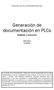 Generación de documentación en PLCs