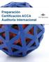 Preparación Certificación ACCA Auditoria Internacional