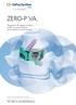 ZERO-P VA. TÉCNICA QUIRÚRGICA. Dispositivo de ángulo variable y perfil cero para la fusión intersomática cervical anterior.