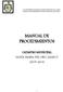 H. AYUNTAMIENTO MUNICIPAL DE SANTA MARÍA DEL ORO, JALISCO MANUAL DE PROCEDIMIENTOS CATASTRO MUNICIPAL MANUAL DE PROCEDIMIENTOS