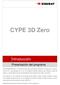 CYPE 3D Zero. Presentación del programa