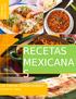 RECETAS MEXICANA S. Las mejores recetas llevadas hasta tu casa