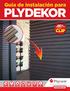 Guía de instalación para PLYDEKOR