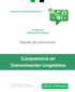 Competencia en Comunicación Lingüística