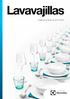 Lavavajillas. Catálogo Profesional 2014 / 2015