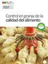 ARTÍCULO TÉCNICO. Control en granja de la calidad del alimento