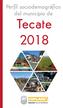 Perfil sociodemográfico del municipio de. Tecate 2018