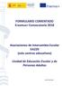 FORMULARIO COMENTADO Erasmus+ Convocatoria 2018 Asociaciones de Intercambio Escolar KA229 (solo centros educativos)