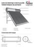 GUÍA DE MONTAJE E INSTALACIÓN TERMOTANQUE SOLAR ÑUKE