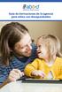 Guía de derivaciones de la agencia para niños con discapacidades