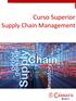 Curso Superior Supply Chain Management