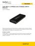 Caja USB 3.1 (10Gbps) para Unidades msata - Aluminio