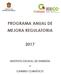 PROGRAMA ANUAL DE MEJORA REGULATORIA INSTITUTO ESTATAL DE ENERGÍA Y CAMBIO CLIMÁTICO