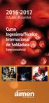 CURSO INGENIERO/TÉCNICO INTERNACIONAL EN SOLDADURA SEMIPRESENCIAL