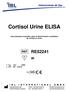 Cortisol Urine ELISA