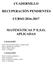 CUADERNILLO RECUPERACIÓN PENDIENTES CURSO MATEMÁTICAS 3º E.S.O. APLICADAS