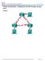Práctica de laboratorio: configuración de OSPFv2 básico de área única Topología