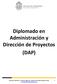 Diplomado en Administración y Dirección de Proyectos (DAP)