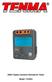 2500V Digital Insulation Resistance Tester Model: