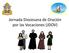 Jornada Diocesana de Oración por las Vocaciones (JDOV)