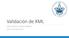 Validación de XML JUAN CARLOS CONDE RAMÍREZ WEB-TECHNOLOGIES