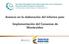 Avances en la elaboración del informe país: Implementación del Consenso de Montevideo