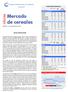Mercado de cereales CONSEJO INTERNACIONAL DE CEREALES.  NOTAS DESTACADAS ESTIMACIONES MUNDIALES. GMR de septiembre de 2015
