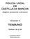 POLICÍA LOCAL DE CASTILLA-LA MANCHA. (Ingreso, promoción y ascenso) Volumen II TEMARIO. Temas 16 a 26. Coordinación editorial: Manuel Segura Ruiz