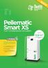 Pellematic Smart XS. 0,9 m². 4 en 1 Condensación con pellets