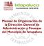Manual de Organización de la Dirección General de Administración y Finanzas del Municipio de Ixtapaluca