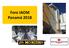 Foro IAOM Panamá 2018