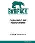 CATÁLOGO DE PRODUCTOS LÍNEA VEROBLUE SA
