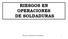 RIESGOS EN OPERACIONES DE SOLDADURAS. Riesgos en Operaciones de Soldadura 1