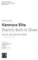 Kenmore Elite Electric Built-In Oven