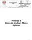 Práctica 6 Guías de ondas y fibras ópticas