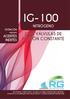 IG-100 CON VÁLVULAS DE PRESIÓN CONSTANTE NITRÓGENO AGENTES INERTES EXTINCIÓN GREEN FLOW MEDIANTE RG SYSTEMS TM GREEN FLOW IG-100 (N 2