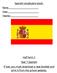 Spanish vocabulary book.