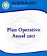 Índice. Plan Operativo Anual 2017