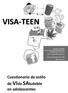 VISA-TEEN. Cuestionario de estilo de VIda SAludable en adolescentes. Lluís Costa