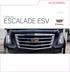 ACCESORIOS CADILLAC ESCALADE ESV