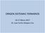 ORIGEN SISTEMAS TERNARIOS Marzo 2017 Dr. Juan Carlos Vázquez Lira