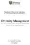 ÍNDICE INTRODUCCIÓN. Planteamiento del proyecto...5. PRIMERA PARTE El Desarrollo Histórico del Diversity Management CAPÍTULO I