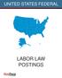 UNITED STATES FEDERAL LABOR LAW POSTINGS