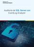 Auditoría de SQL Server con EventLog Analyzer
