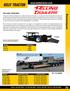 Remolques.  FELLING TRAILERS FT-6CL XF-110-2HD63 FT- 6 CL 7,000 FT- 10- CL 9,980 FT- 12 CL 14,900