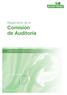 Reglamento de la Comisión de Auditoría